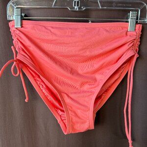 Lands End Women's‎ L, XS-L LONG Adjustable High Waisted Bikini Swim Bottoms Wood